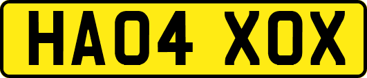 HA04XOX