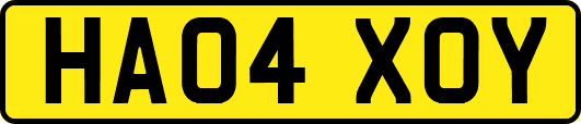 HA04XOY