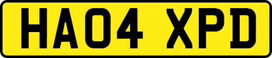 HA04XPD