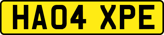 HA04XPE
