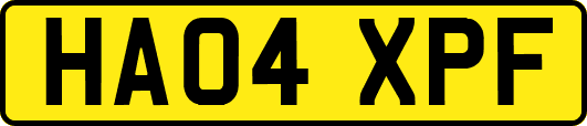 HA04XPF
