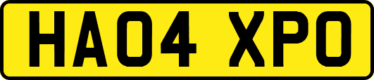 HA04XPO