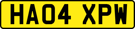 HA04XPW