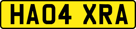 HA04XRA