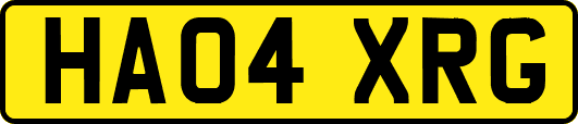 HA04XRG