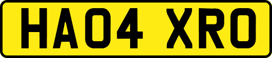 HA04XRO