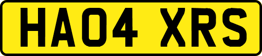 HA04XRS