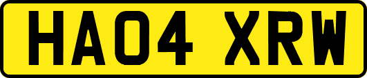 HA04XRW