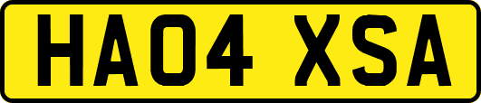 HA04XSA