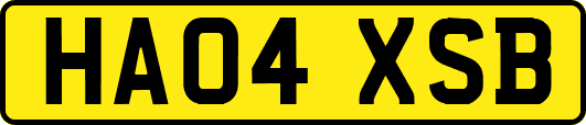 HA04XSB