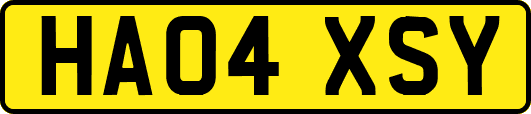 HA04XSY