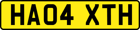 HA04XTH