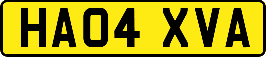 HA04XVA