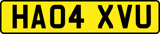 HA04XVU