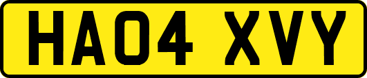 HA04XVY