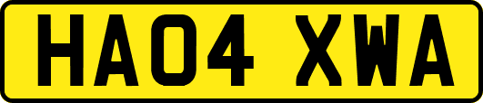 HA04XWA