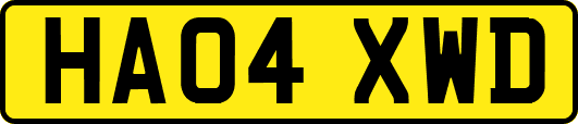 HA04XWD