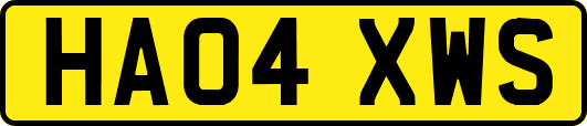 HA04XWS