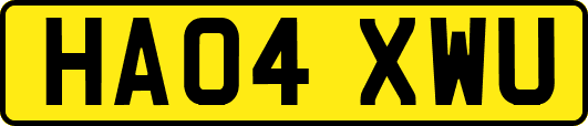 HA04XWU