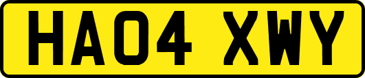 HA04XWY