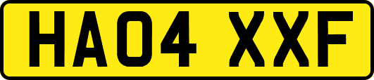 HA04XXF