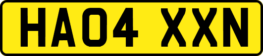 HA04XXN