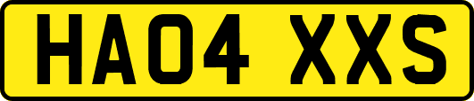 HA04XXS