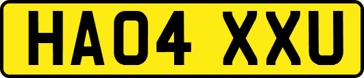 HA04XXU