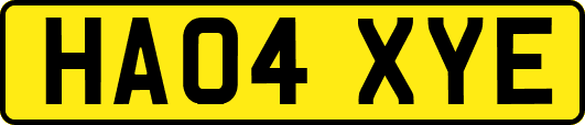 HA04XYE