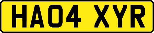 HA04XYR