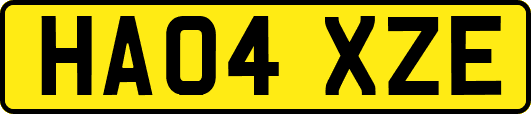 HA04XZE