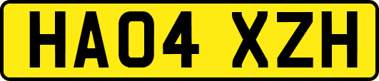 HA04XZH