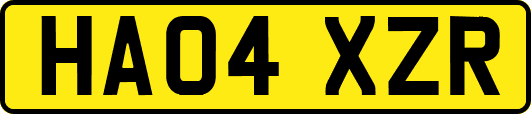 HA04XZR