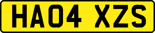 HA04XZS