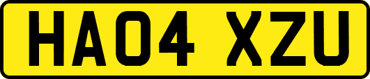 HA04XZU