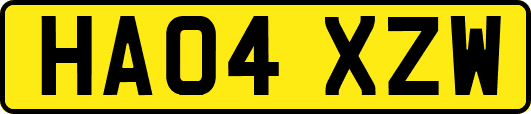 HA04XZW
