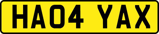 HA04YAX