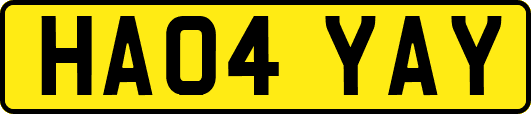 HA04YAY