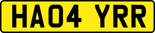 HA04YRR