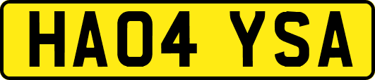 HA04YSA