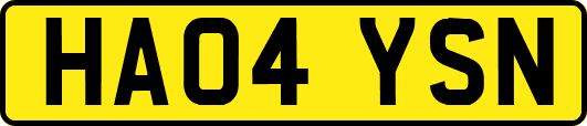 HA04YSN