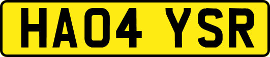 HA04YSR