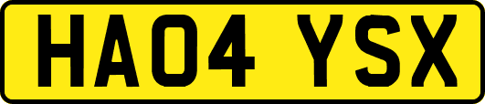 HA04YSX