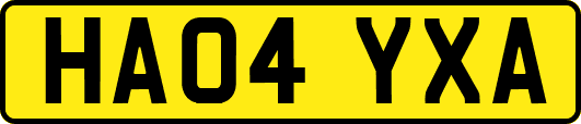 HA04YXA