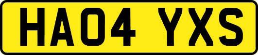 HA04YXS