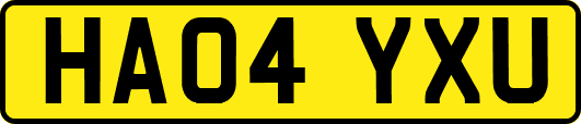 HA04YXU
