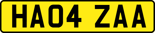 HA04ZAA