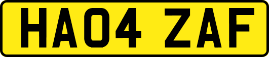 HA04ZAF