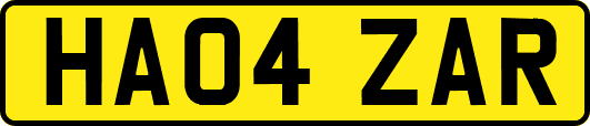 HA04ZAR