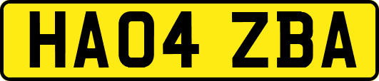 HA04ZBA